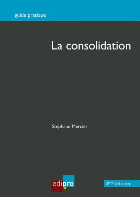 La consolidation: Contrôler les comptes d'entreprises by Stéphane Mercier