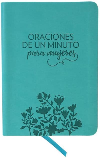 Oraciones de un minuto para mujeres. Símil piel / One Minute Prayers for Women. Leathersoft by Hope Lyda