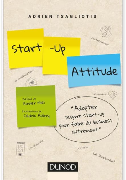 Start-up attitude: Adoptez l'esprit start-up pour faire du business autrement by Adrien Tsagliotis