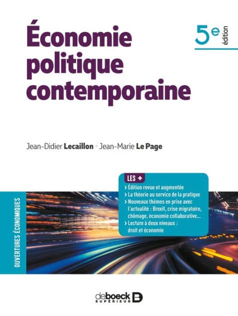 Économie politique contemporaine by Jean-Didier Lecaillon