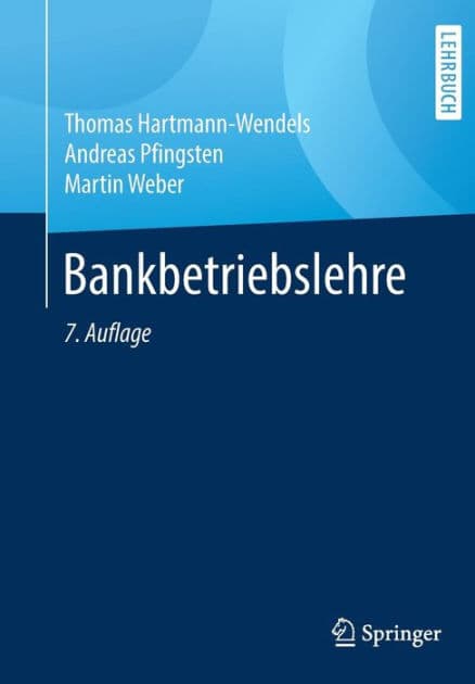 Bankbetriebslehre by Thomas Hartmann-Wendels
