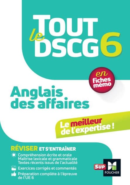 Tout le DSCG 6 - Anglais des affaires by Emmanuelle Muller