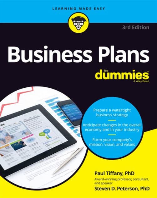 Business Plans For Dummies by Paul Tiffany
