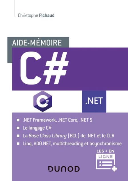 Aide-mémoire - C# by Christophe Pichaud