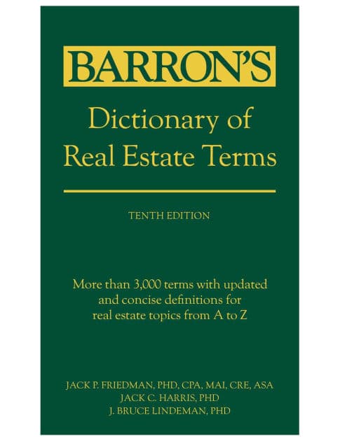 Dictionary of Real Estate Terms, Tenth Edition by Barron's Educational Series