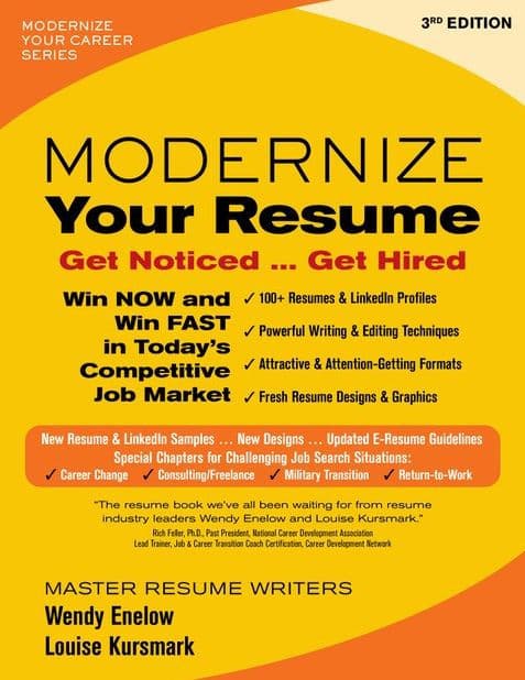 Modernize Your Resume: Get Noticed Get Hired by Wendy Enelow