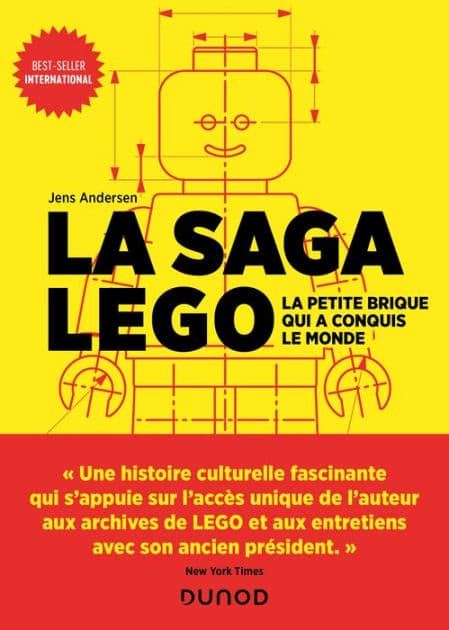 La saga Lego: La petite brique qui a conquis le monde by Jens Andersen