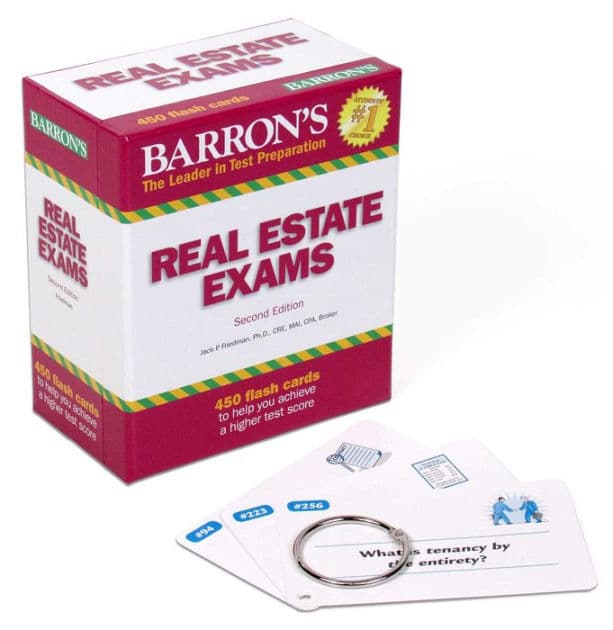 Real Estate Exam Flash Cards by Barron's Educational Series