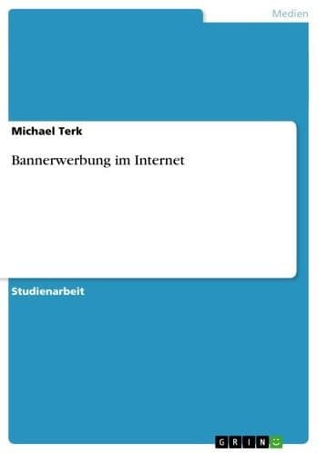Bannerwerbung im Internet by Michael Terk