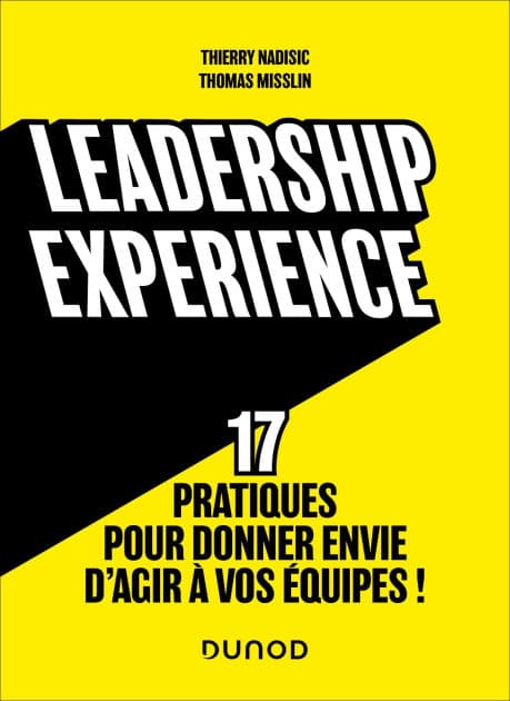 Leadership experience: 17 pratiques pour donner envie d'agir à vos équipes ! by Thierry Nadisic