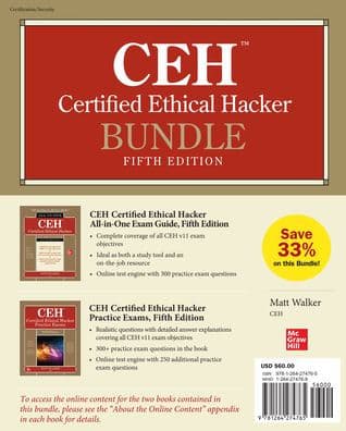 CEH Certified Ethical Hacker Bundle, Fifth Edition by Matt Walker