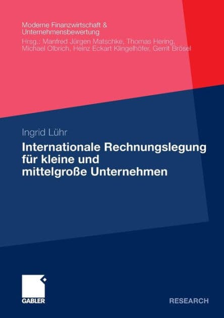 Internationale Rechnungslegung für kleine und mittelgroße Unternehmen by Ingrid Lühr