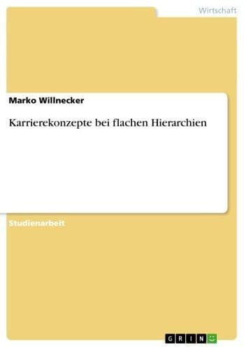 Karrierekonzepte bei flachen Hierarchien by Marko Willnecker
