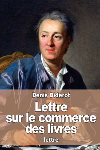 Lettre sur le commerce des livres by Denis Diderot