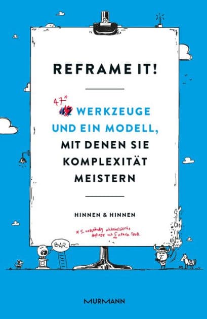 Reframe it!: 47 Werkzeuge und ein Modell, mit denen Sie Komplexität meistern by Andri Hinnen