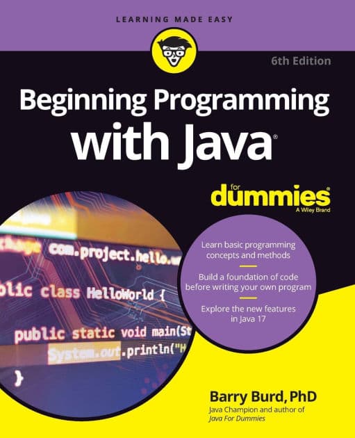 Beginning Programming with Java For Dummies by Barry Burd