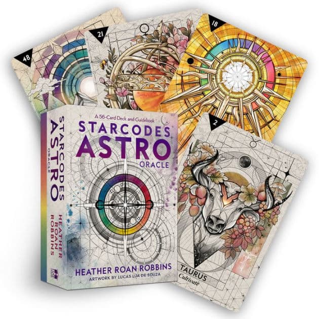 Starcodes Astro Oracle: A 56-Card Deck and Guidebook by Heather Roan Robbins