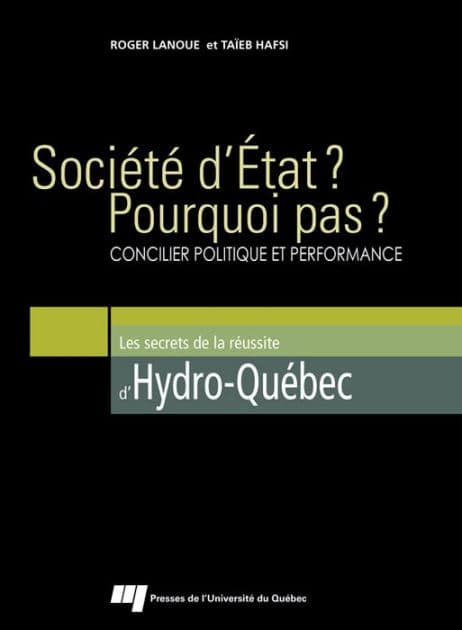 Société d'État? Pourquoi pas? by Roger Lanoue