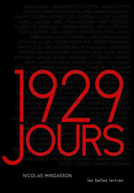 1929 jours: Mourning war in the 21st-century by Nicolas Mingasson