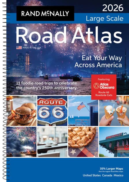 2026 Road Atlas Large Scale by Rand McNally