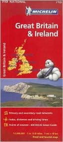 Michelin Great Britain & Ireland Map 713 by Michelin