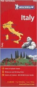 Michelin Italy Map 735 by Michelin