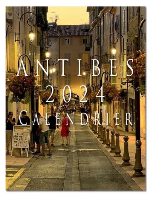 2024 Antibes Calendrier by Paul Hamel