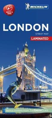 Michelin London City Map - Laminated by Michelin