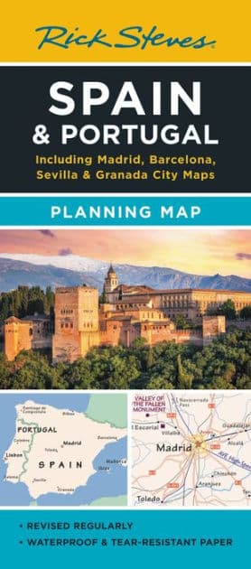 Rick Steves Spain & Portugal Planning Map: Including Madrid, Barcelona, Sevilla & Granada City Maps by Rick Steves