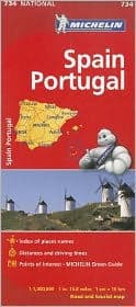 Michelin Spain & Portugal Map 734 by Michelin
