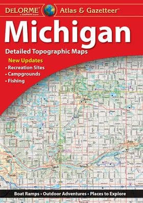 DeLorme Atlas & Gazetteer Michigan by Delorme