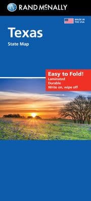 Texas Easy to Fold by Rand McNally