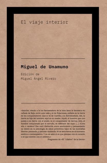 El viaje interior by Miguel de Unamuno