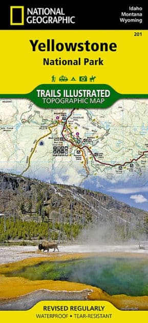 Yellowstone National Park by National Geographic Maps