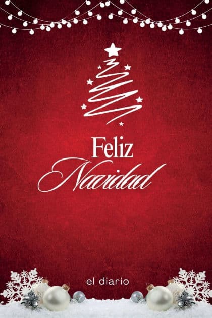Feliz Navidad el diario: Spanish Merry Christmas Journal by Andrea Gonzales