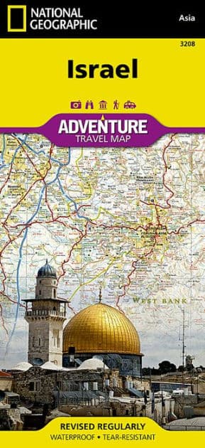 Israel by National Geographic Maps