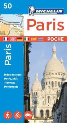 Michelin Paris Pocket Map 50 (Plan Poche) by Michelin