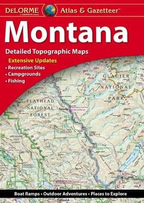 DeLorme Atlas & Gazetteer Montana 12E by Delorme