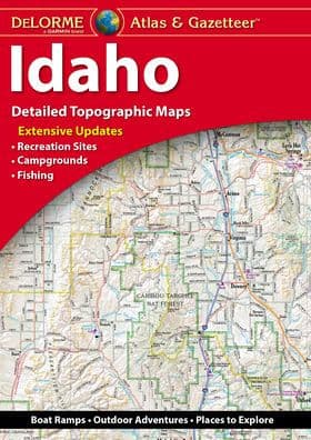 DeLorme Atlas & Gazetteer Idaho by Garmin