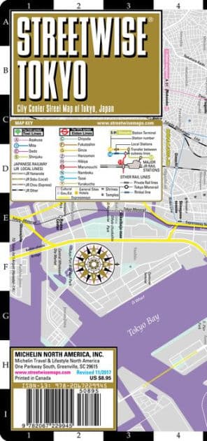 Streetwise Tokyo by Michelin