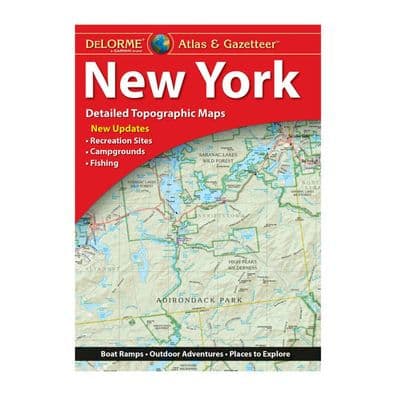 DeLorme Atlas & Gazetteer New York 12th Edition by Garmin