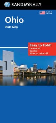Ohio Easy to Fold by Rand McNally