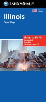 Illinois Easy to Fold by Rand McNally