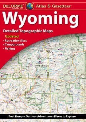 Delorme Atlas Wyoming 11E by Delorme