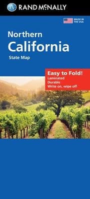 Northern California Easy to Fold by Rand McNally