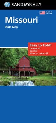 Missouri Easy to Fold by Rand McNally