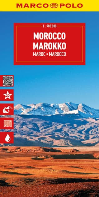 Morocco Marco Polo Map by Marco Polo