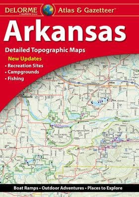 DeLorme Atlas & Gazetteer Arkansas 6E by Garmin