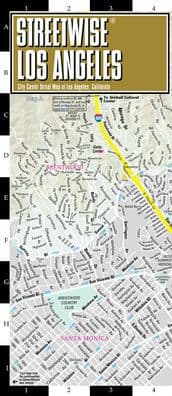 Streetwise Los Angeles Map - Laminated City Center Street Map of Los Angeles, California by Michelin