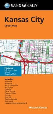 Kansas City Street Map by Unknown Author